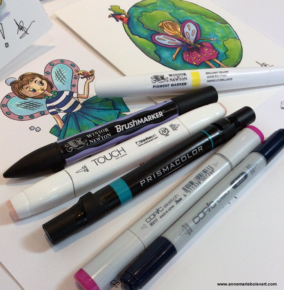 Feutres à l&rsquo;alcool