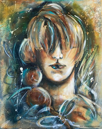 Peindre en direct (Madone)