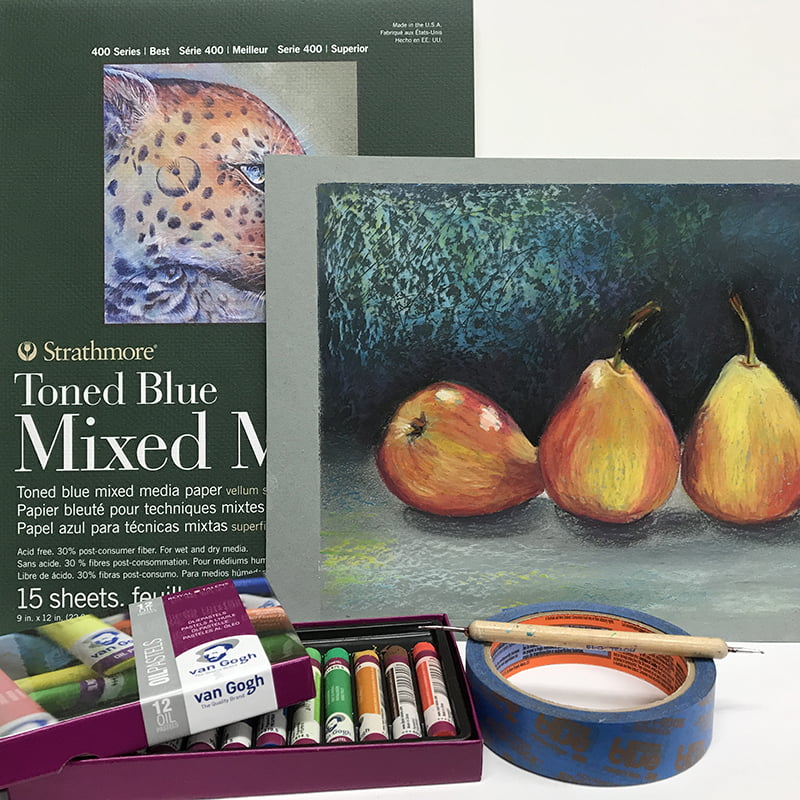 Pastel à l’huile, Van Gogh