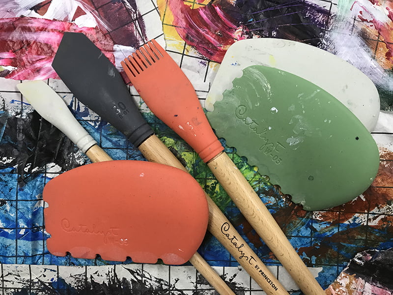 Peindre avec des ciseleurs Catalyst de Princeton