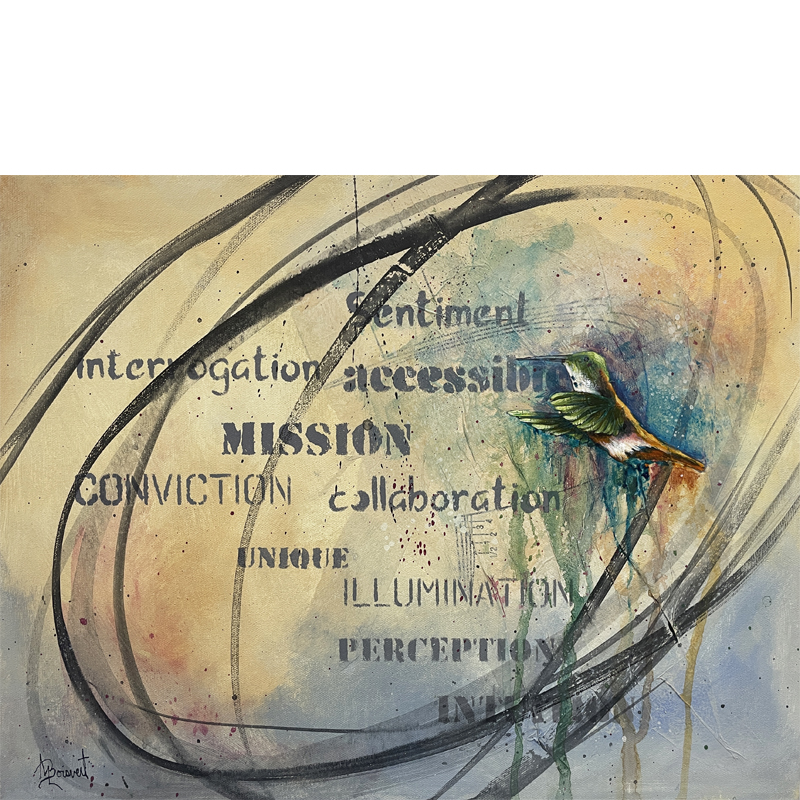 Collection en mouvement et zen